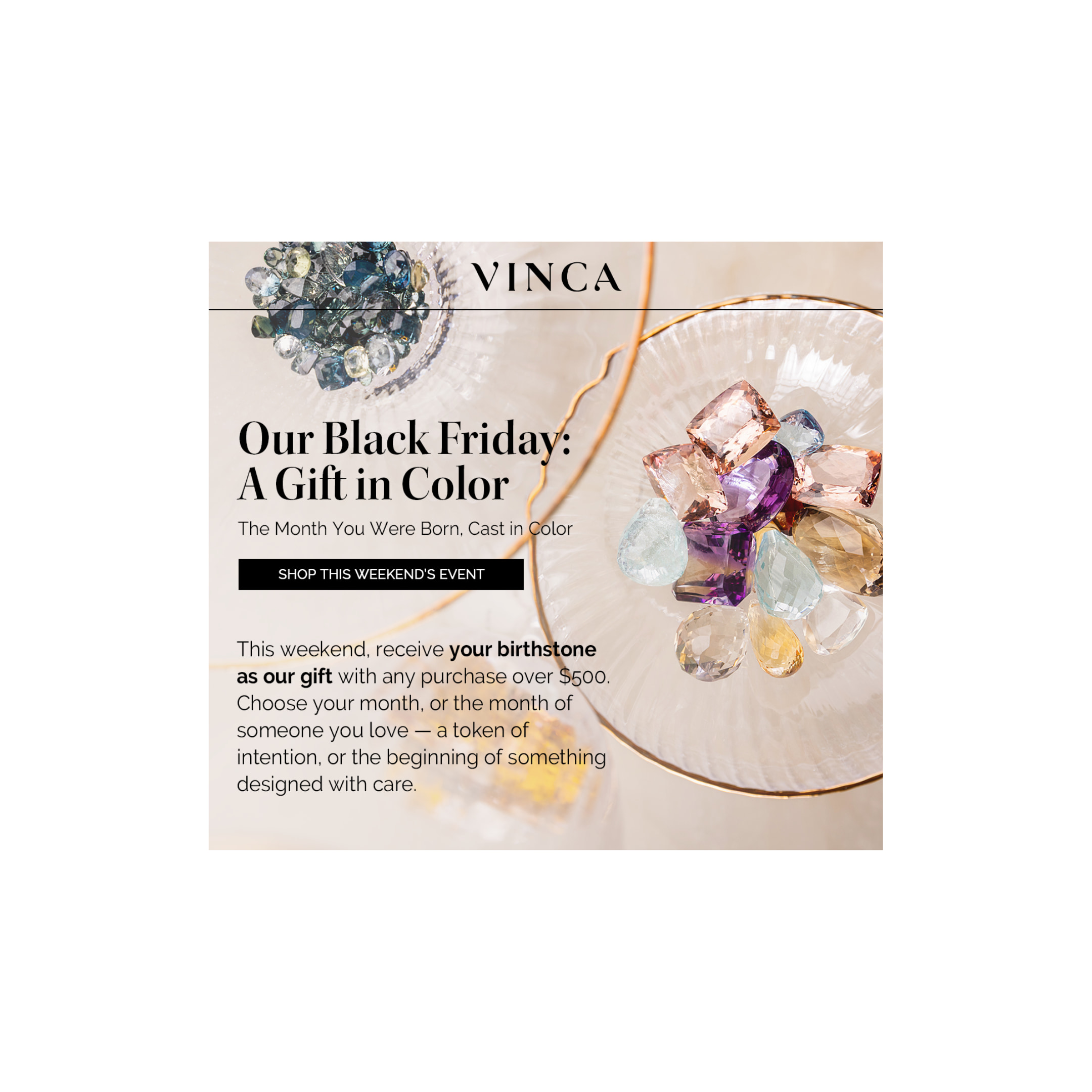 Fine jewelry creative direction by Chrystal Paasch