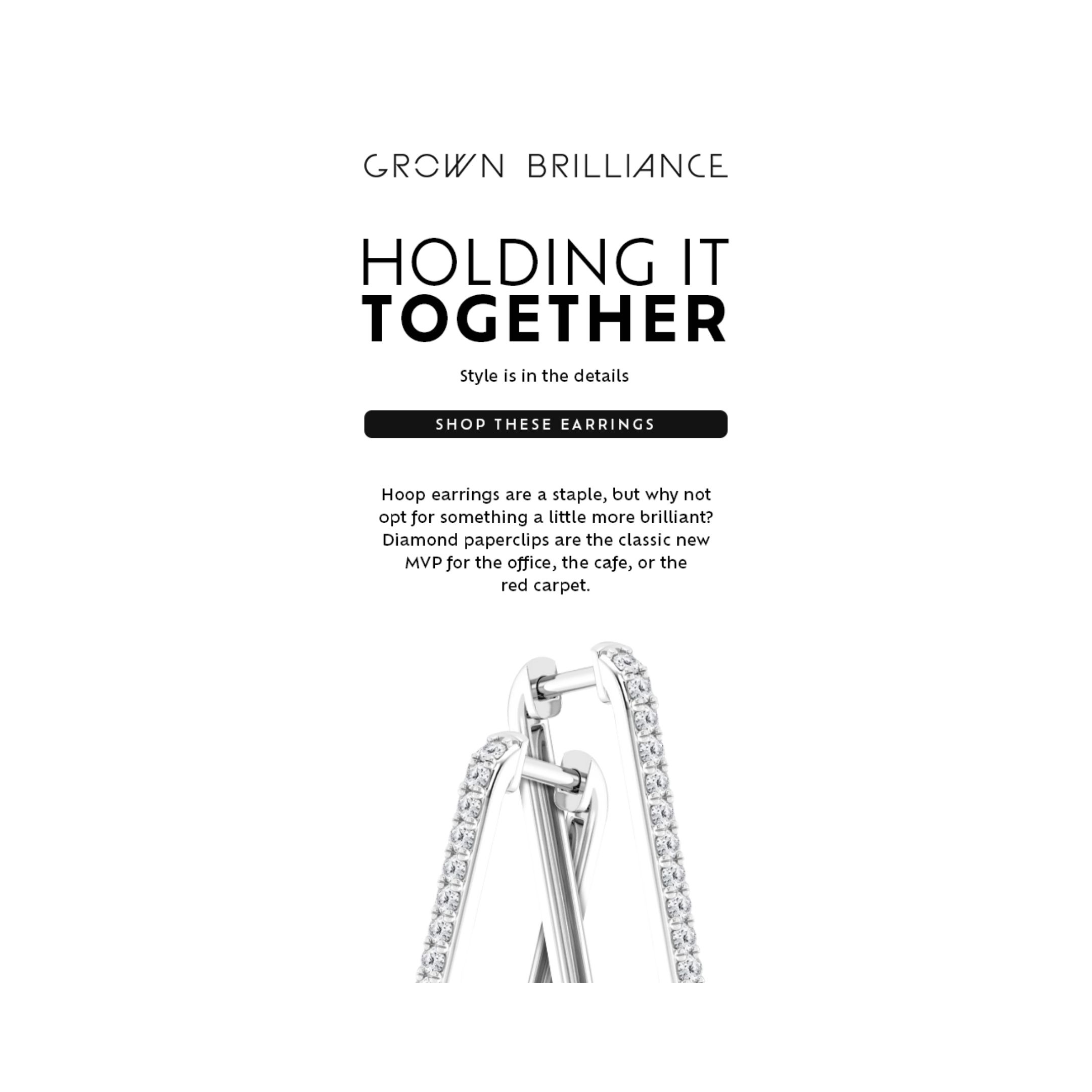 Lab-grown fine jewelry email content by Chrystal Paasch