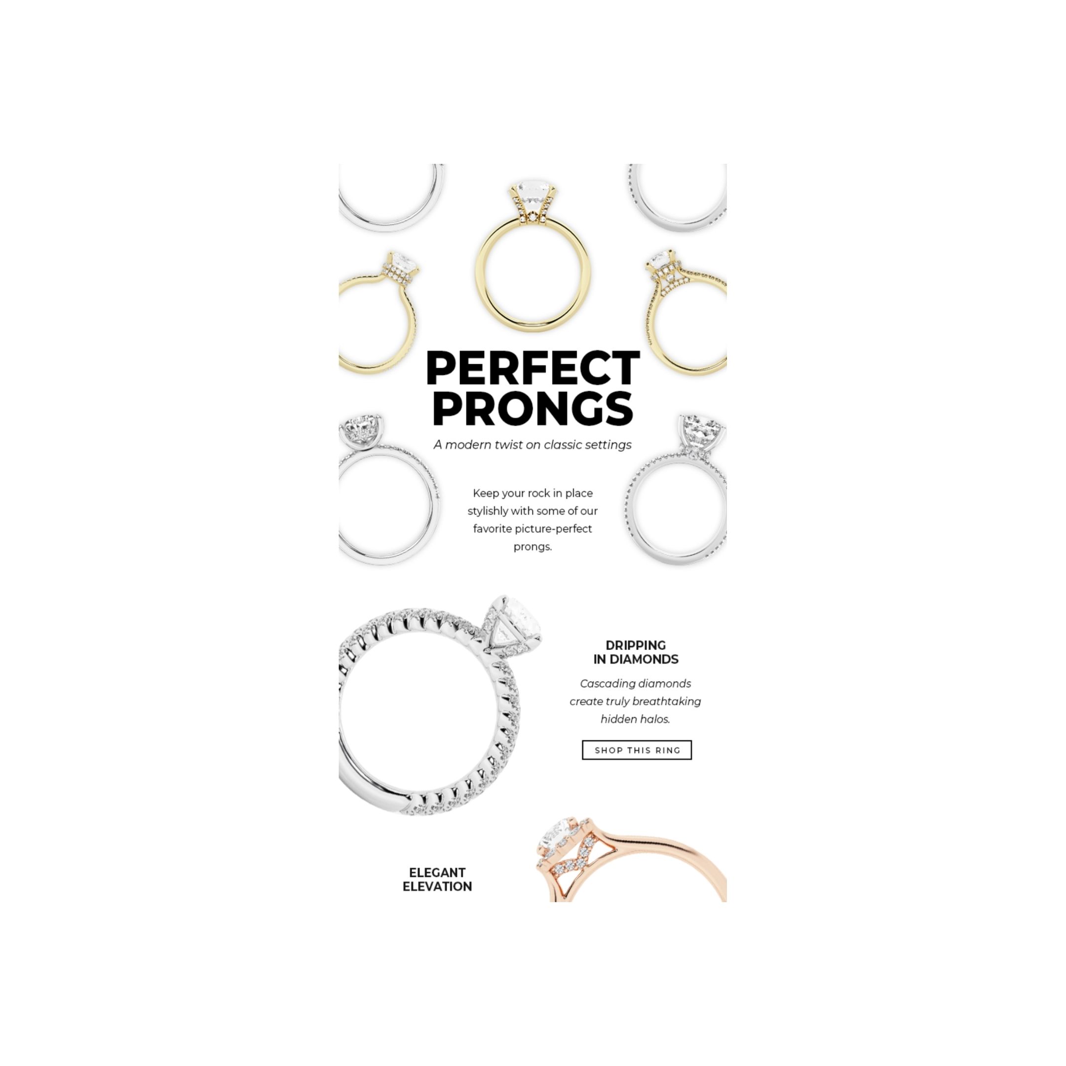 Lab-grown fine jewelry email content by Chrystal Paasch