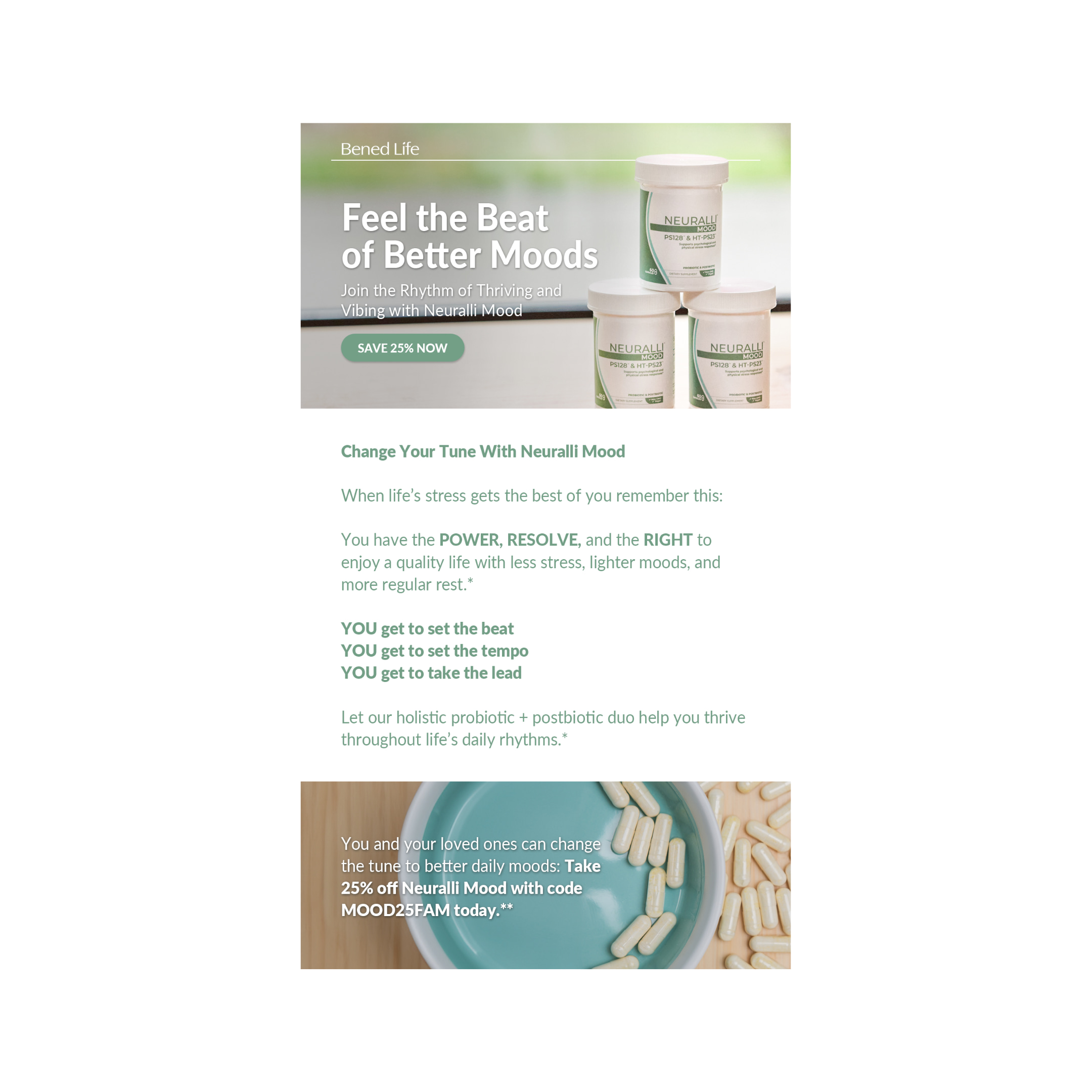 Premium wellness brand campaign by Chrystal Paasch