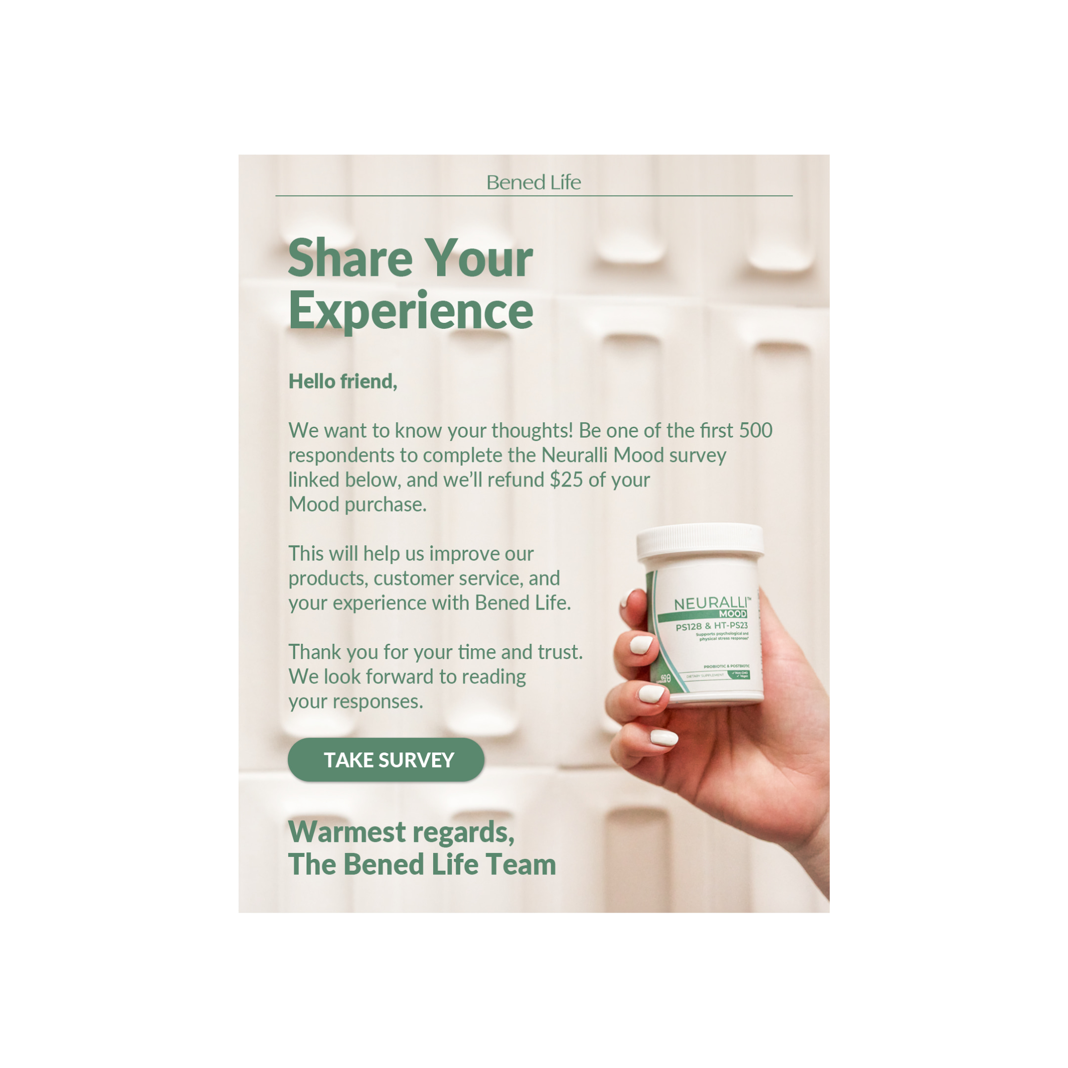 Premium wellness brand campaign by Chrystal Paasch