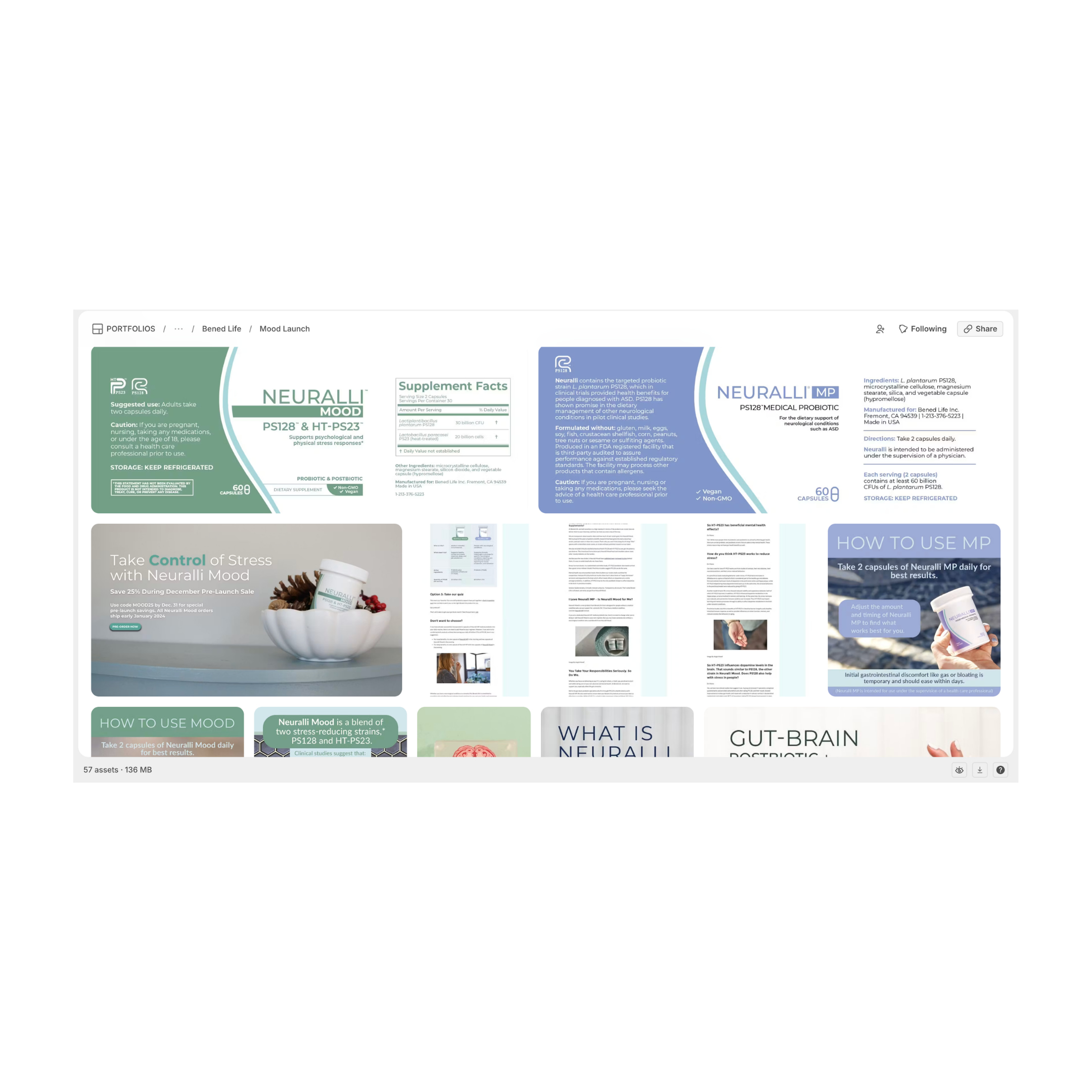 Premium wellness brand campaign by Chrystal Paasch